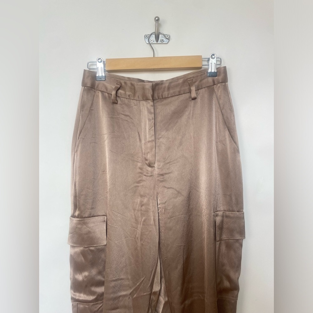 Aritzia Babaton Refined Cargo Pant in Deep Taupe, Size 4 Taupe - Picture 12 of 13